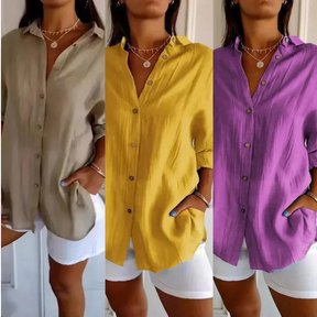Kit 3 Camisas Ibiza® em Linho de Algodão